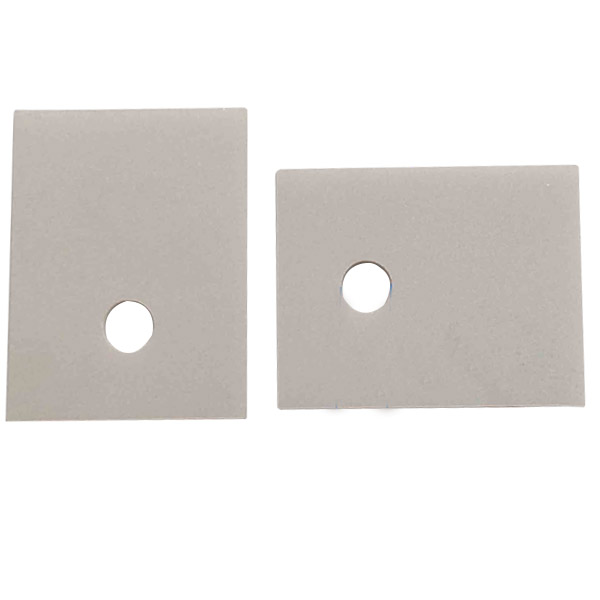 19 * 1 aluminum nitride ceramic substrate, A1N ceramic insulation sheet, ceramic circuit board, magnetic and radiation shielding sheet