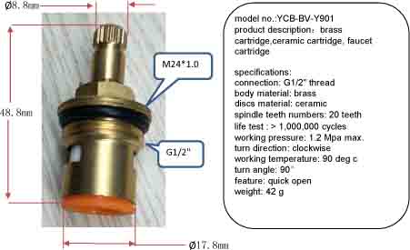 brass cartridge,ceramic cartridge, faucet cartridge